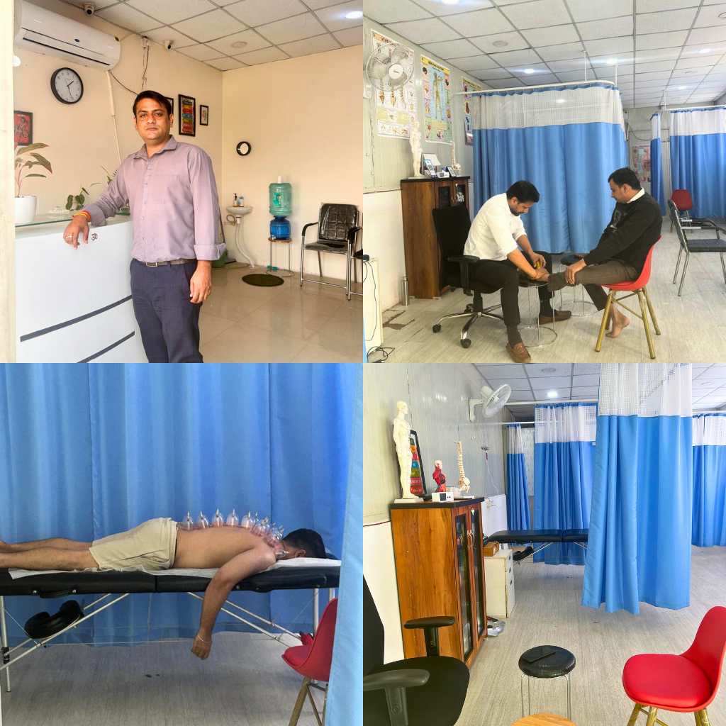 Therapy session at Avni Wellness Center, natural therapy center in Sector 49 Barola Noida